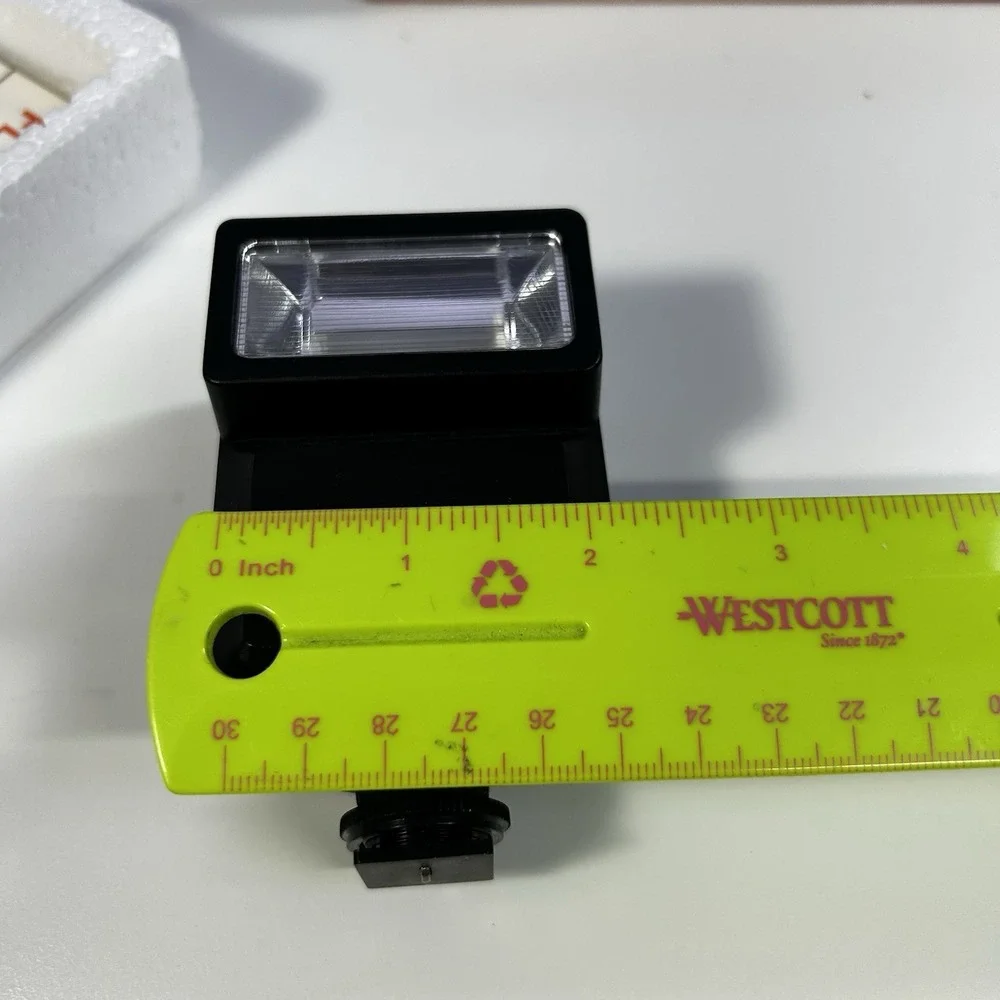 Vintage Penmax PX-2 Electronic Flash Unit Camera Hot Shoe w/ Box & Manual